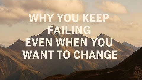 How to Stop Self-Sabotage and Heal: The Mountain Is You Summary