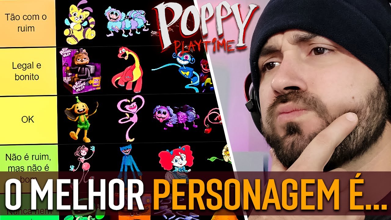 Tier List dos Melhores Personagens de Poppy Playtime Capítulo 2 