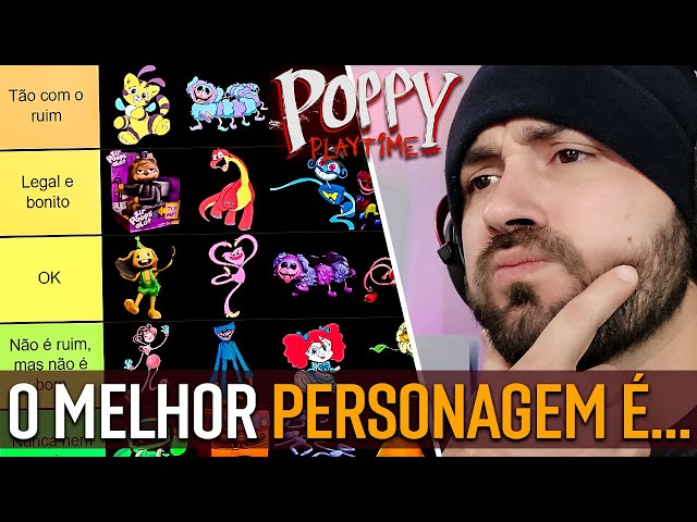 Tier List dos Melhores Personagens de Poppy Playtime Capítulo 2 