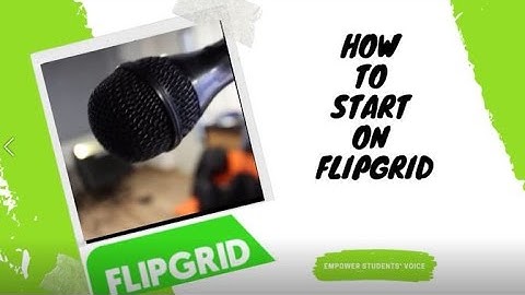 How to start a new grid and add topics on Flipgrid