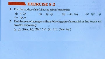 Class 8th maths l Exercise 8.2 l chapter 8 l Algebraic expression and identities l Ncert l Solution