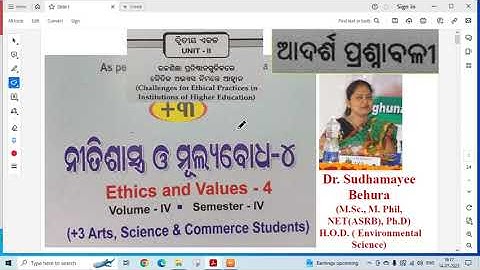 #ETHICSANDVALUES, #4THSEMESTER, #UNIT2 #LONGQUESTIONS AND ITS ANSWERS