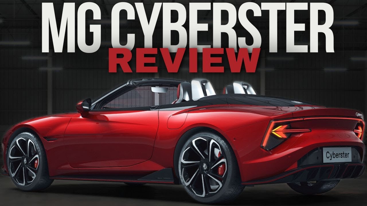THE FUTURE IS HERE! New 2024 MG Cyberster EV Sports Car - YouTube