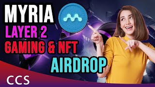 💎 Myria Airdrop - L2 Gaming and NFTs 🪂 FREE and EASY AIRDROP to Do NOW - Step by Step screenshot 1