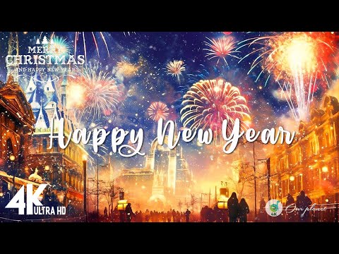 Happy New Year 2024 🎁 Best Happy New Year Music 2024 🎉 Beautiful New Year&#39;s Eve Ambience 2024 In 4K