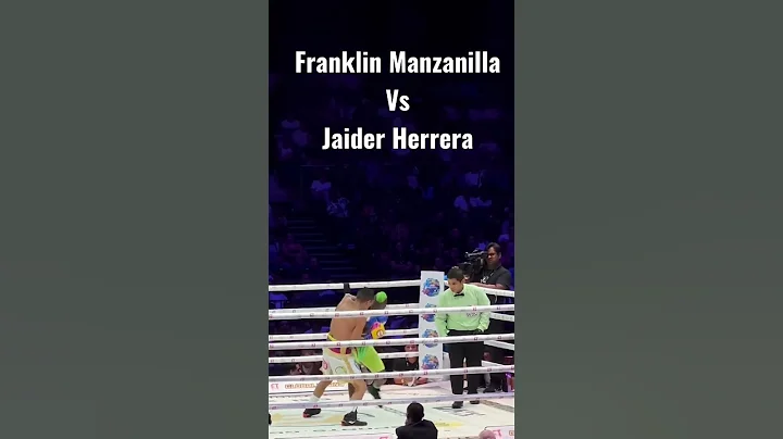 Franklin Manzanilla vs Jaider Herrera #shorts