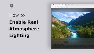 How to enable Atmosphere Lighting Vivid Mode | Turn Off the Lights Browser Extension