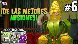 ¡DE LAS MEJORES MISIONES! | PvZ Garden Warfare: Modo historia #6 | TheGamerDpQ