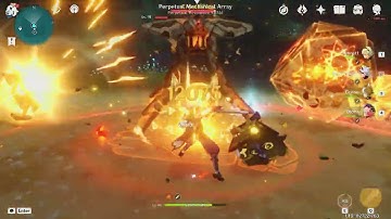 Arataki Itto vs. Perpetual Mechanical Array | Genshin Impact | F2P