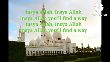 INSHA ALLAH BY MAHER ZAIN (LYRICS)