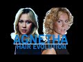 Evolution of Agnetha Fältskog's Hair (During ABBA