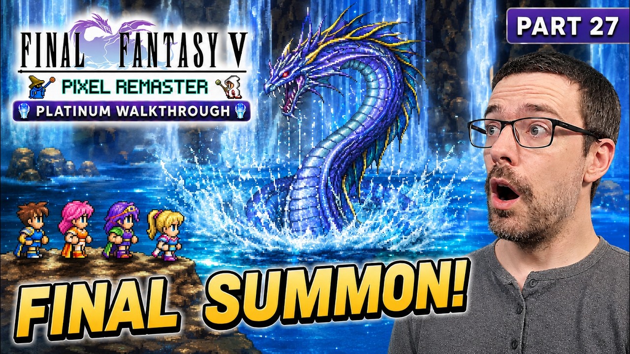 Final Fantasy 5 Platinum trophy guide part 27 - Mimic, Meteor & Leviathan