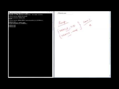 How to login to an Oracle Database - Database Tutorial 40