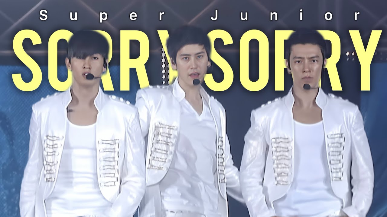 【Super junior 】まとめSORRY,SORRY 他4点 中字】Super Junior - Sorry Sorry - YouTube