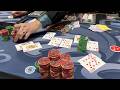 Trashtalking poker player gets destroyed instant karma biigggg pot poker vlog ep 301