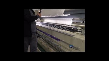 Quilting speed 9-12 m per minute, how to do?#comforter #quilts  #duvet #carding #quiltingmachine