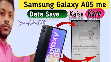 Samsung Galaxy A05 me Data save kaise kare 