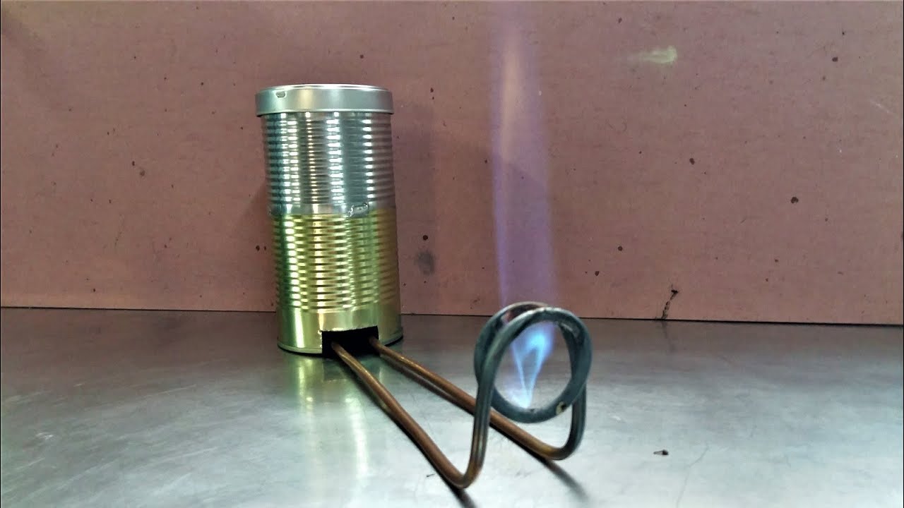 Copper coil burner YouTube