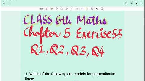 Class6  Maths Chapter 5 Exercise 5.5 Q1,Q2,Q3,Q4