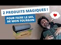 2 produits magiques pour faire le sol de mon fourgon  larmaflex af et lokoum  trafic  vanlife