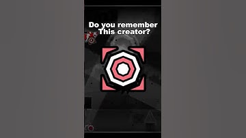 The Most Unknown Creator In Geometry Dash #geometrydash #gd #shorts #gaming