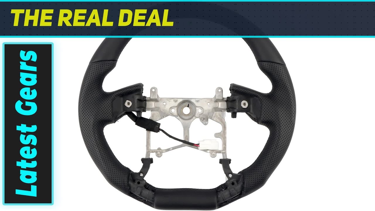 ITrims Leather Steering Wheel Cover: Upgrade Your 4Runner/Tundra!