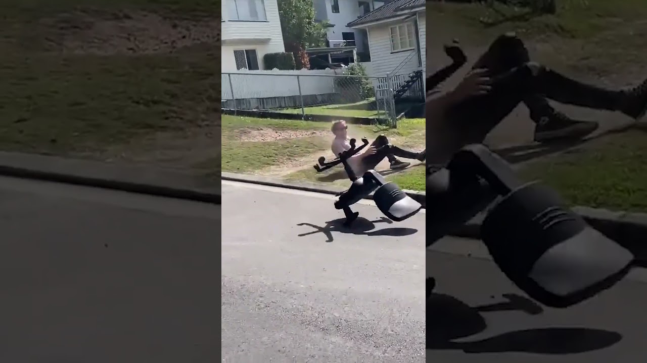 Office Chair Hill Slide.  