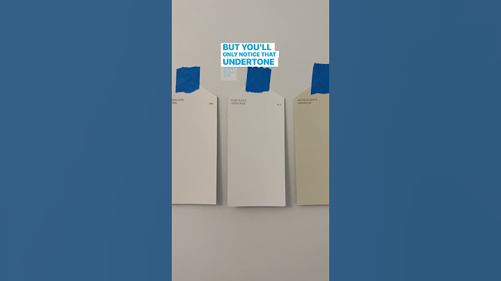 Things Not To Do When Picking Out a White Paint Swatch