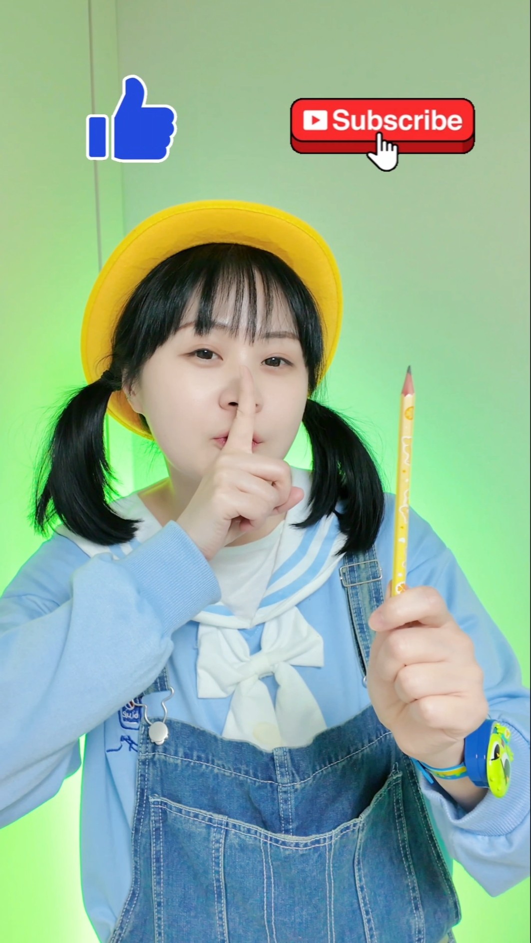 연필 마술 트릭✏️?Magic trick REVEALED #funny #shorts