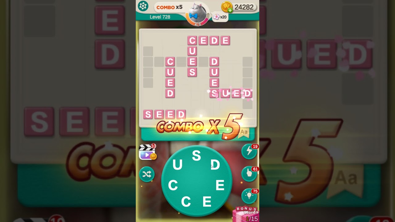 WORD VILLAS level 728