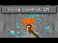 CONTROLLING MINECRAFT WITH MY VOICE..