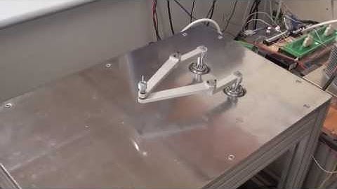 Hardware description - 2 DOF parallel manipulator