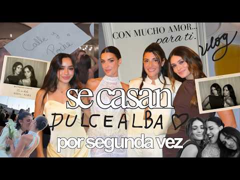 Dulceida and Alba got married and this time we actually lived it ˖ ࣪ ♡ꜝ˚ ༘ Spanish vlog