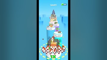 Evolving Bombs Gameplay Level 4 (iOS,Android) #games  #gameplay   #mobile