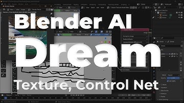 Blender AI Dream Texture,Controlnet and Grease Pencil