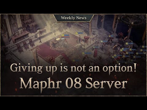 The Blood Pledge in the center of Maphr 08 server! [Lineage W Weekly News]