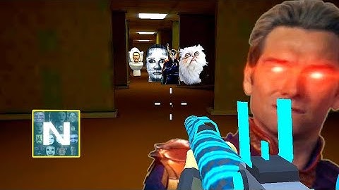 Nextbots Sandbox in Backrooms Shooter Gameplay 389 ,Sandbox Android Games  ios Walkthrough Simulator