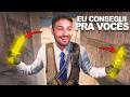 Tentei de TUDO, mas busquei a FACA pra VOCÊS!