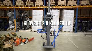 Klover 12 - Krachtige houtkloofmachine (12 ton drukkracht)