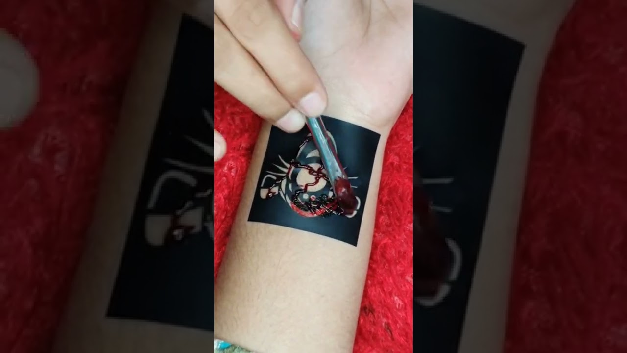 beautiful tattoo sticker design #shorts