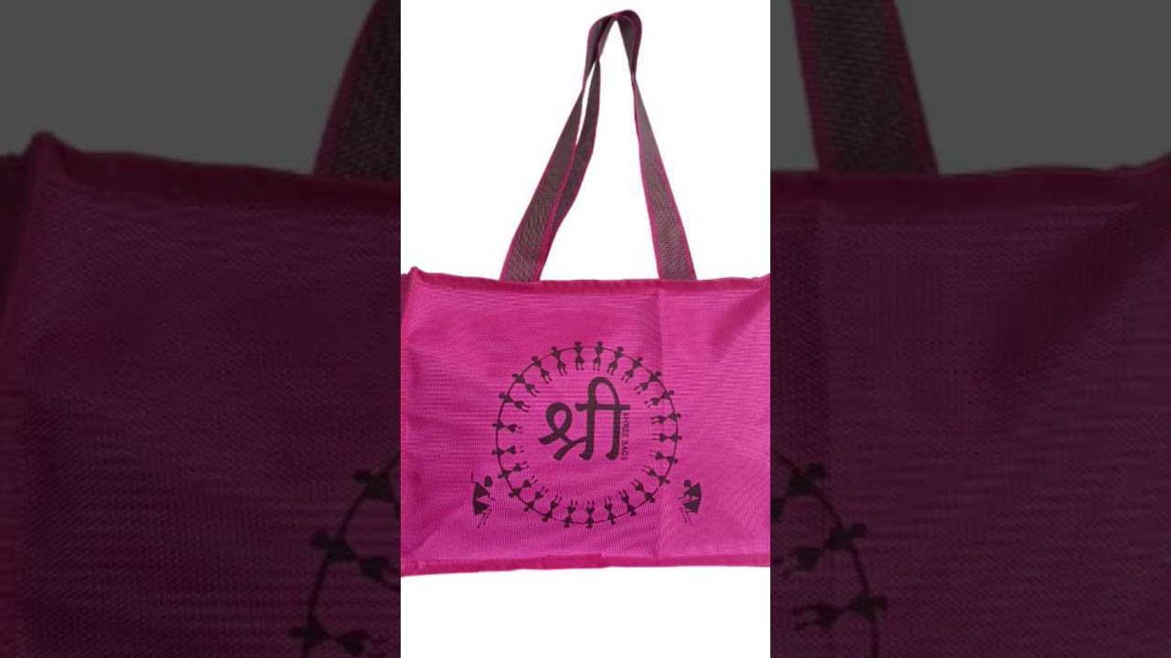 Colour full shree warli tot bag 