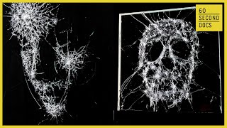 Artist Uses a Hammer to Meticulously Create Gorgeous Shattered Glass  Portraits