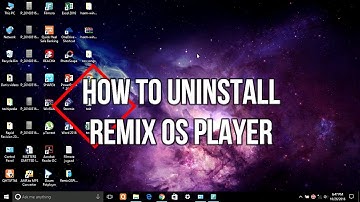 How to Uninstall Remix OS Player