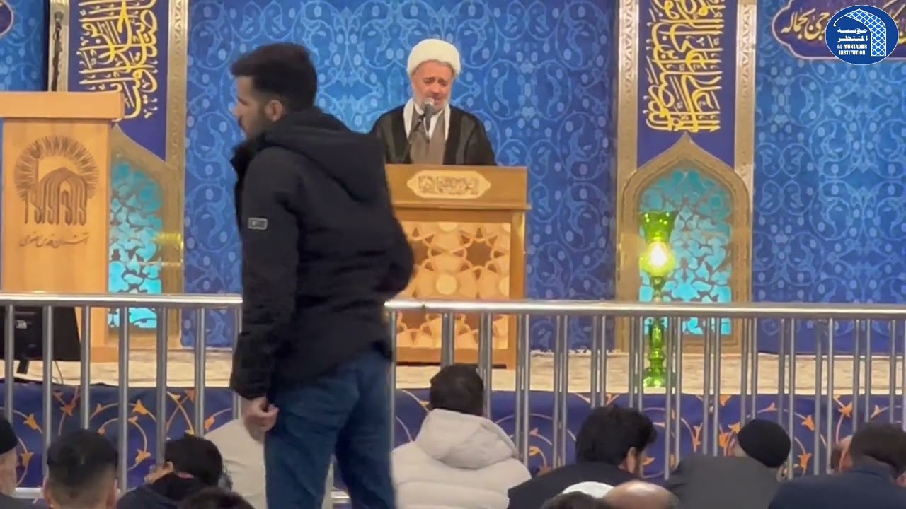 قسم من مناجاة الامام علي (ع) - حجة الاسلام میرزا محمدی -  حرم  الامام الرضا (ع)