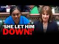 Kemi Badenoch brings Rachel Reeves CLOSE TO TEARS in PMQs clash