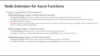 Azure Cache for Redis trigger for Azure Functions (Public Preview)