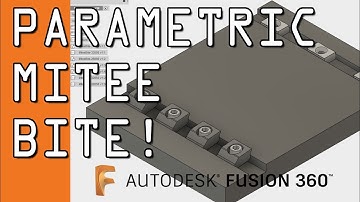 Parametric Mitee-Bite Fixture in Fusion 360!   FF88
