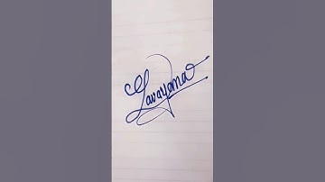 Signature style #viral #signature #trending #name #calligraphy #reels #tiktok #handwriting #shorts