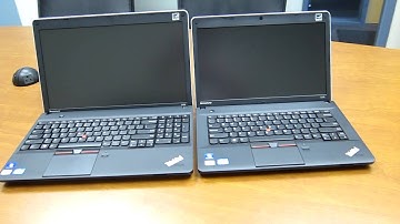 Lenovo ThinkPad Edge E430 and E530 Size Comparison