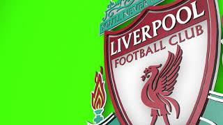Green screen , 3D Liverpool Football Club logo.FREE TO USE.